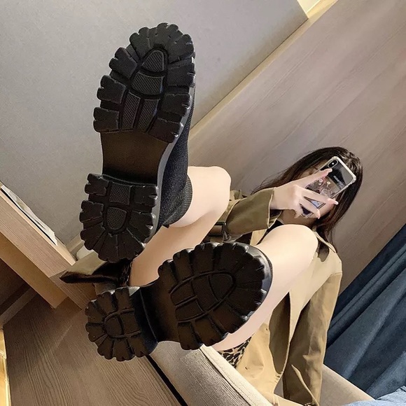 Platform Sock Boots - Picture 7 of 13